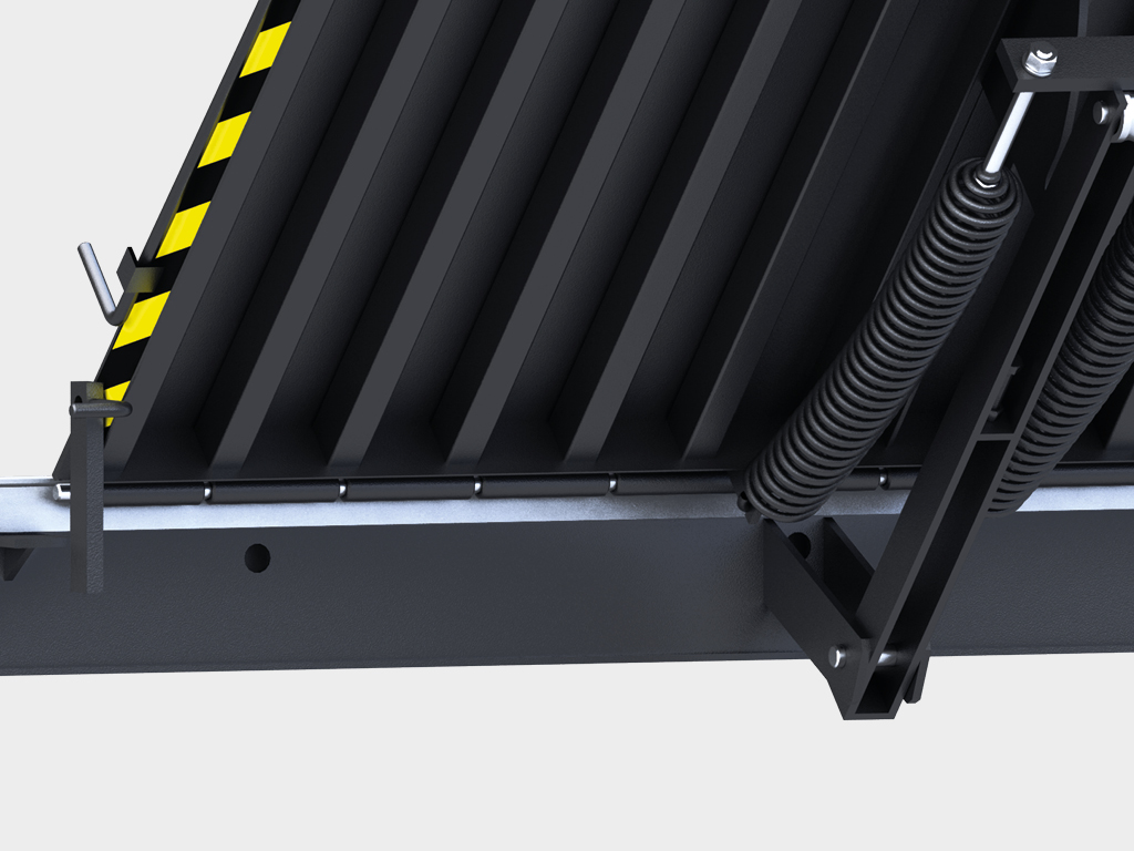 Advanced balancing system guarantees easier operation control.